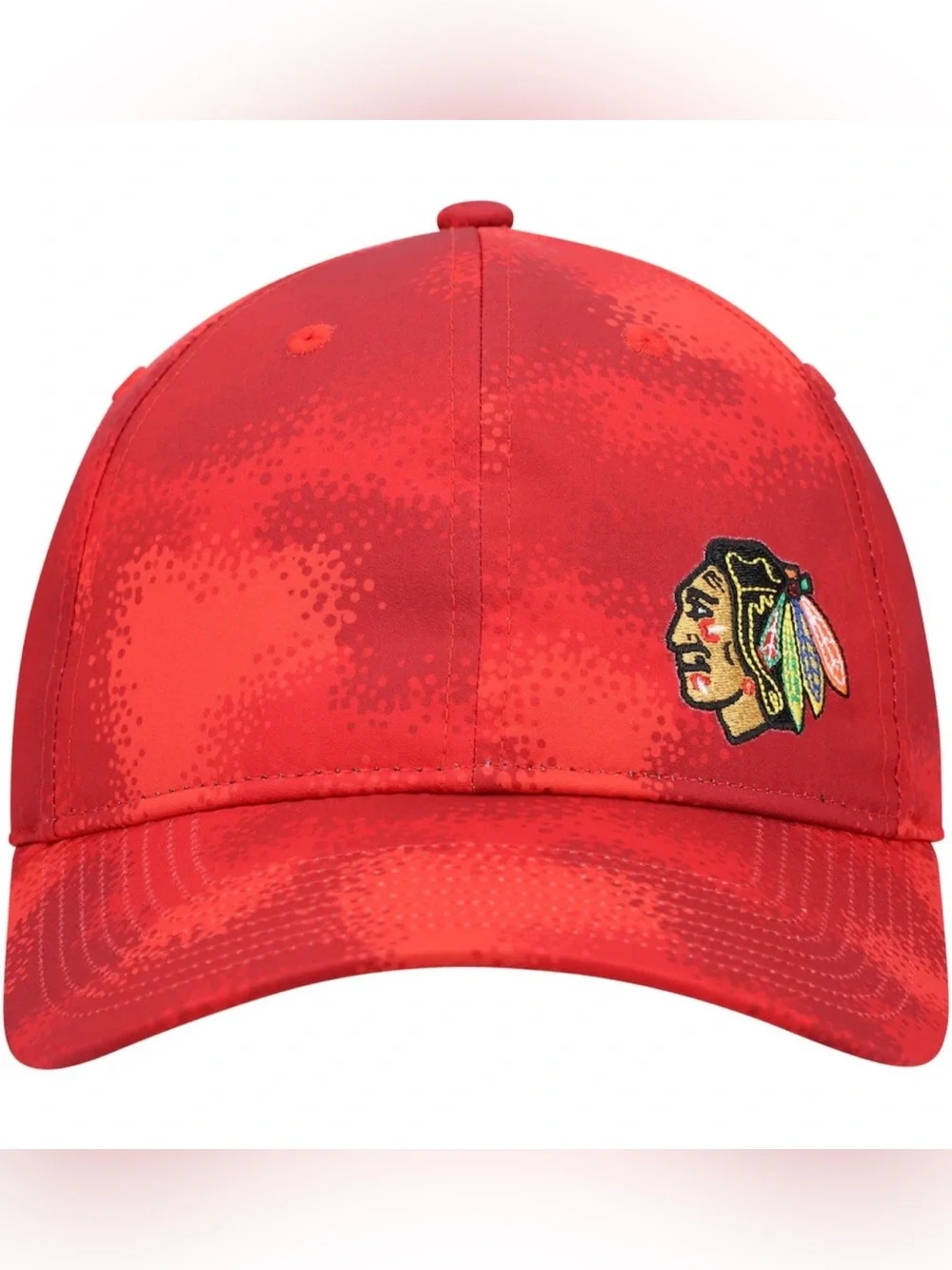Chicago Blackhawks adidas Women's Camo Slouch Adjustable Hat NWT